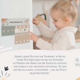 Alternative view of Routineplaner (Morgen & Abend) inkl. 105 Routinekärtchen