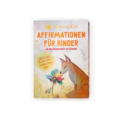 Affirmationskarten Set für Kinder - Kombinierbar mit ätherischen Ölen